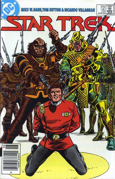 Star Trek, Vol. 1 New Frontiers, Part 7: the Beginning of the End |  Issue#15B | Year:1985 | Series: Star Trek | Pub: DC Comics | Newsstand Edition