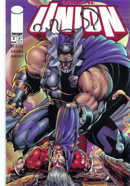 Union, Vol. 2 Give And Take |  Issue#2A | Year:1995 | Series: Union | Pub: Image Comics | Direct Edition