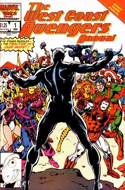 The West Coast Avengers, Vol. 2 Annual One of Our Own! |  Issue#1A | Year:1986 | Series:  | Pub: Marvel Comics |