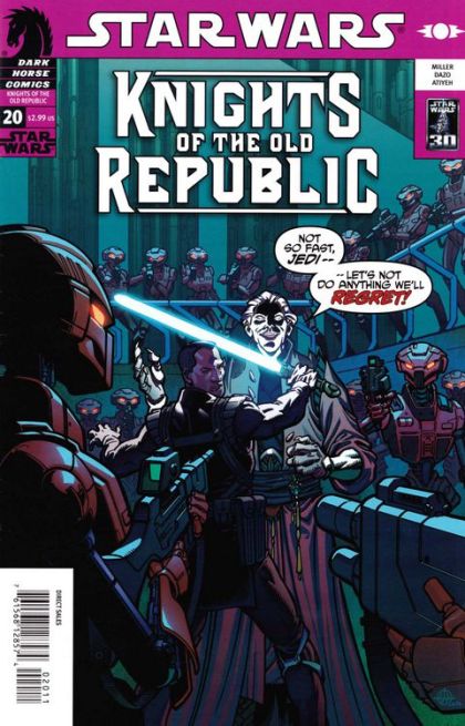 Star Wars: Knights of the Old Republic Daze of Hate, Part 2 |  Issue#20A | Year:2007 | Series: Star Wars - Expanded Universe | Pub: Dark Horse Comics | Chris Warner Regular