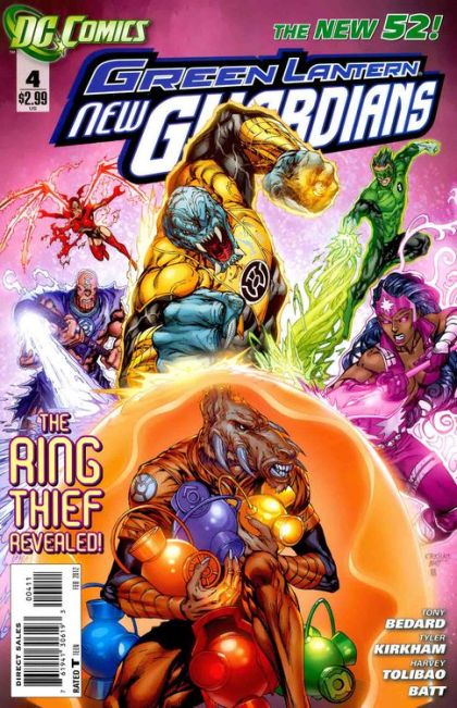 Green Lantern: New Guardians Part Four |  Issue