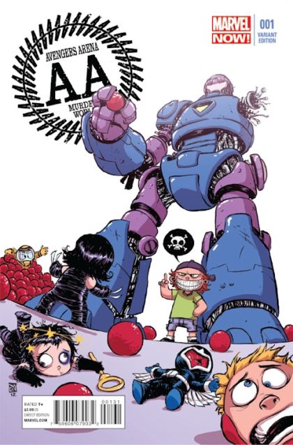 Avengers Arena Worse Things |  Issue#1C | Year:2012 | Series: Avengers | Pub: Marvel Comics | Skottie Young Variant