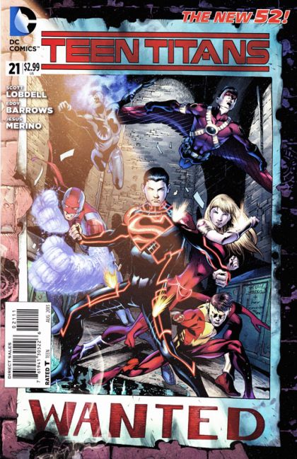 Teen Titans, Vol. 4 The Brothers Trigon |  Issue#21A | Year:2013 | Series: Teen Titans | Pub: DC Comics | Eddy Barrows Regular