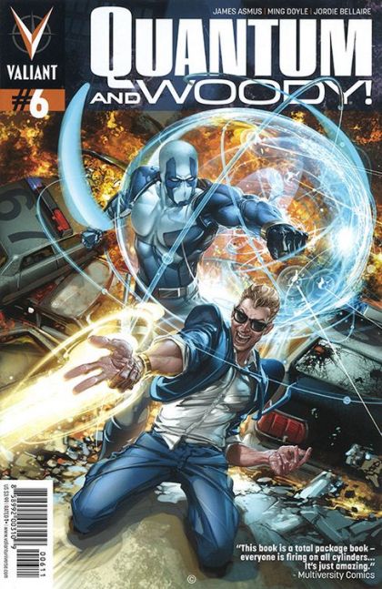 Quantum & Woody, Vol. 2 In Security, Part 2 - A Man On a Mission |  Issue#6A | Year:2013 | Series: Quantum & Woody | Pub: Valiant Entertainment | Cvr A Crain