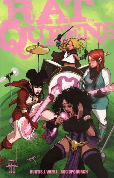 Rat Queens The Far Reaching Tentacles of N'rygoth, Part 1 |  Issue#6A | Year:2014 | Series:  | Pub: Image Comics | Roc Upchurch Regular Cover