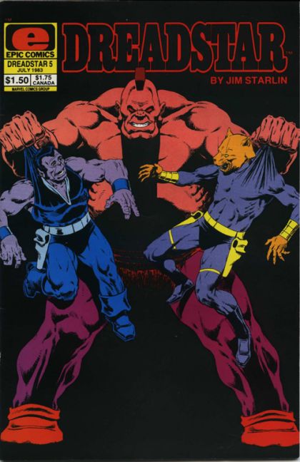 Dreadstar (Epic Comics), Vol. 1 The Commune |  Issue#5 | Year:1983 | Series: Dreadstar | Pub: Marvel Comics |
