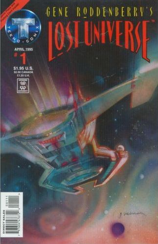Lost Universe O'brave New World |  Issue#1A | Year:1994 | Series: Gene Roddenberry's Lost Universe | Pub: Tekno Comix | Direct Edition