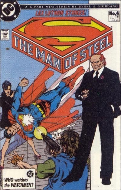 The Man of Steel, Vol. 1 Enemy Mine... |  Issue#4A | Year:1986 | Series: Superman | Pub: DC Comics | Direct Edition
