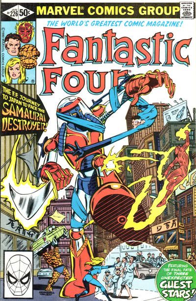 Fantastic Four, Vol. 1 The Samurai Destroyer |  Issue#226A | Year:1980 | Series: Fantastic Four | Pub: Marvel Comics |