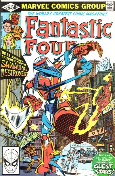 Fantastic Four, Vol. 1 The Samurai Destroyer |  Issue#226A | Year:1980 | Series: Fantastic Four | Pub: Marvel Comics | Direct Edition