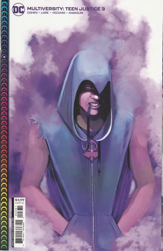 Multiversity: Teen Justice Will to Survive, Part Three |  Issue#3C | Year:2022 | Series:  | Pub: DC Comics | Raven Variant Cover