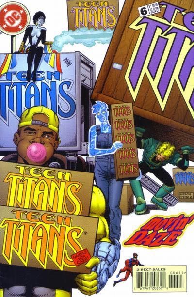 Teen Titans, Vol. 2 Moving Daze |  Issue#6 | Year:1997 | Series: Teen Titans | Pub: DC Comics | Direct Edition