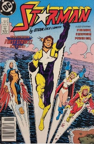 Starman, Vol. 1 Invasion - Don't You Know There's a War On? |  Issue#5B | Year:1988 | Series: Starman | Pub: DC Comics | Newsstand Edition