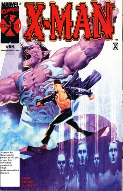 X-Man No Direction Home, No Direction Home, Part 2 |  Issue#64 | Year:2000 | Series: X-Men | Pub: Marvel Comics |