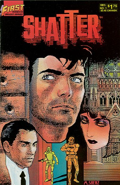Shatter Shatter |  Issue#1 | Year:1985 | Series:  | Pub: First Comics |