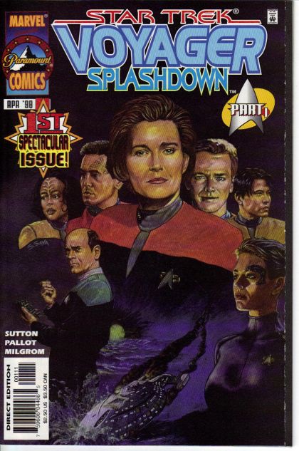 Star Trek: Voyager - Splashdown  |  Issue#1 | Year:1998 | Series: Star Trek | Pub: Marvel Comics |
