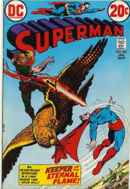 Superman, Vol. 1 Keeper of the Eternal Flame; Let My People Live |  Issue#260 | Year:1972 | Series: Superman | Pub: DC Comics |