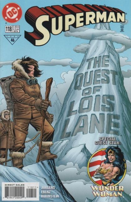 Superman, Vol. 2 From the Heart |  Issue#118A | Year:1996 | Series: Superman | Pub: DC Comics | Direct Edition
