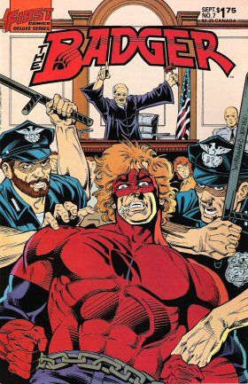 Badger, Vol. 1 Breakdown On The Road To Happiness |  Issue#7 | Year:1985 | Series:  | Pub: First Comics |