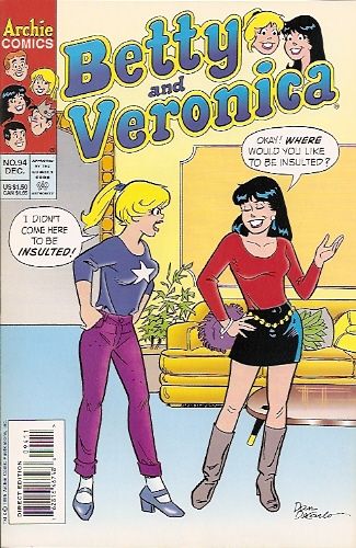 Betty & Veronica, Vol. 1 Behavior Pattern |  Issue#94A | Year:1995 | Series: Betty & Veronica | Pub: Archie Comic Publications