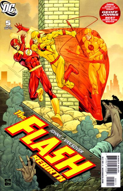 The Flash: Rebirth Mother, May I |  Issue#5A | Year:2009 | Series: Flash | Pub: DC Comics | Ethan Van Sciver Regular Cover