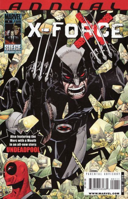 X-Force, Vol. 3 Annual  |  Issue#1 | Year:2009 | Series: X-Force | Pub: Marvel Comics |