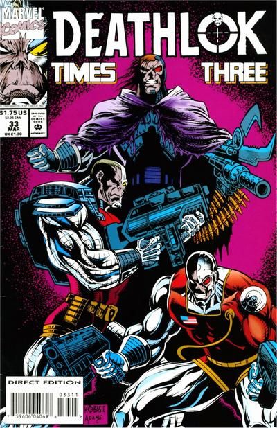 Deathlok, Vol. 2 Cyberstrike, The Ticking Clock |  Issue#33 | Year:1994 | Series: Deathlok | Pub: Marvel Comics |