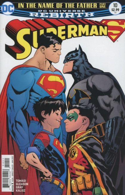 Superman, Vol. 4 In the Name of the Father: World's Smallest, Part 1 |  Issue#10A | Year:2016 | Series: Superman | Pub: DC Comics | Patrick Gleason Regular