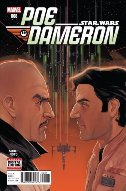 Poe Dameron The Gathering Storm, Part 1: The Gathering Storm |  Issue#8A | Year:2016 | Series: Star Wars | Pub: Marvel Comics | Regular Phil Noto Cover