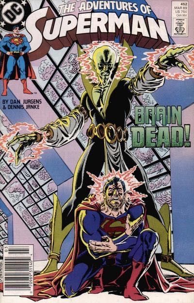 The Adventures of Superman Exile, Hell Beyond |  Issue#452B | Year:1989 | Series: Superman | Pub: DC Comics | Newsstand Edition