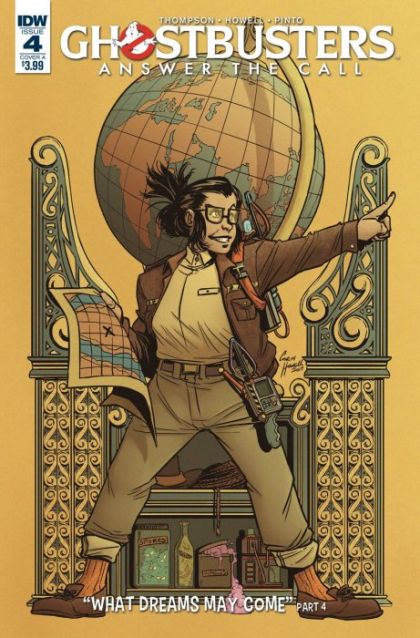 Ghostbusters: Answer The Call  |  Issue#4A | Year:2018 | Series:  | Pub: IDW Publishing | Regular Corin Howell Cover