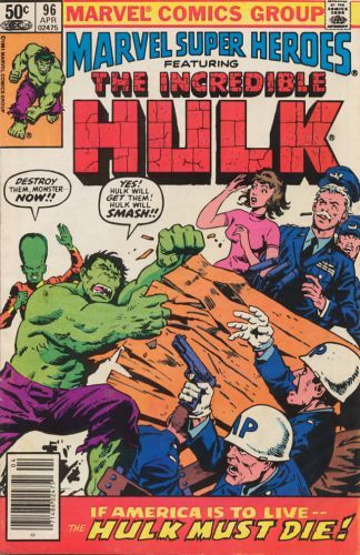 Marvel Super-Heroes, Vol. 1 Man-Trap |  Issue#96B | Year:1981 | Series:  | Pub: Marvel Comics |