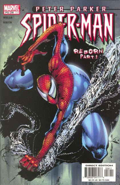 Peter Parker: Spider-Man Reborn, Part 1 |  Issue#56A | Year:2003 | Series: Spider-Man | Pub: Marvel Comics | Direct Edition