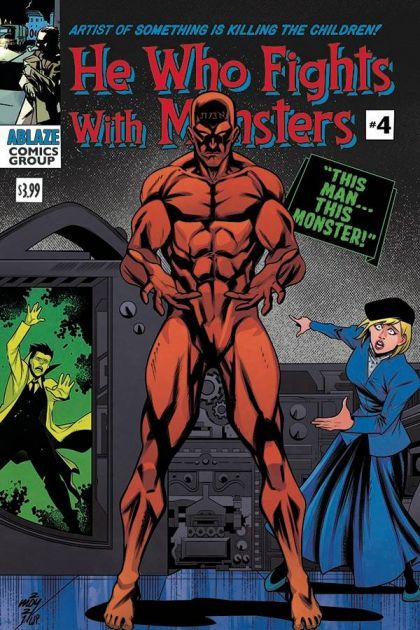 He Who Fights With Monsters  |  Issue#4D | Year:2021 | Series:  | Pub: Ablaze | Parody Cover by Moy R.