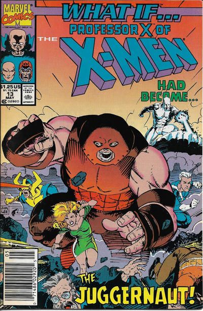 What If, Vol. 2 What If Professor X Had Become The Juggernaut? |  Issue#13B | Year:1990 | Series: What If? | Pub: Marvel Comics | Newsstand Edition