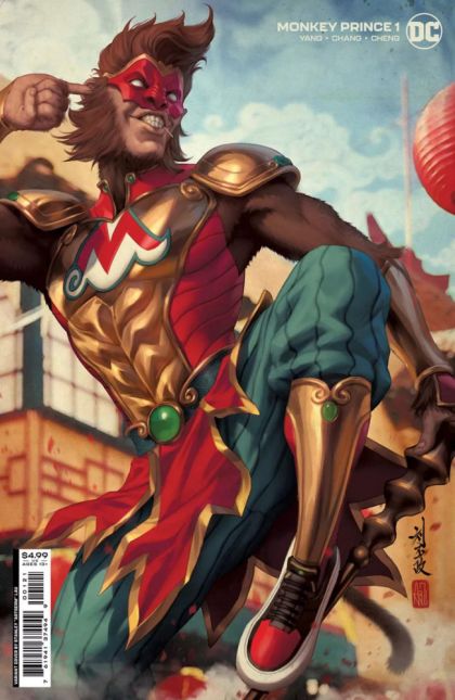 Monkey Prince Enter the Monkey, Part 1 |  Issue#1B | Year:2022 | Series:  | Pub: DC Comics | Artgerm Card Stock Variant