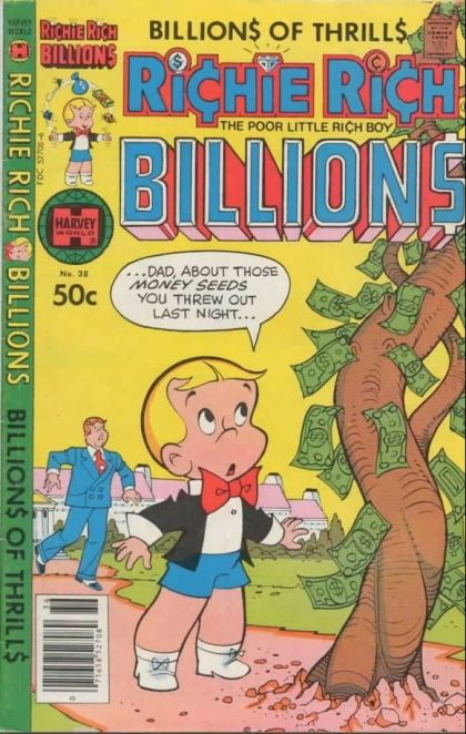 Richie Rich Billions  |  Issue#38 | Year:1980 | Series: Richie Rich | Pub: Harvey Comics |