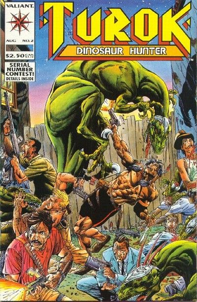 Turok: Dinosaur Hunter, Vol. 1 Lizards of The Night |  Issue#2 | Year:1993 | Series:  | Pub: Valiant Entertainment |