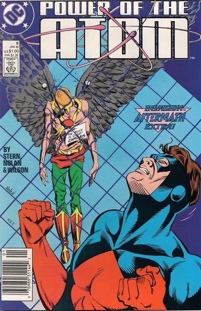 Power of the Atom Invasion - Eye of the Storm |  Issue#8B | Year:1989 | Series:  | Pub: DC Comics | Newsstand Edition