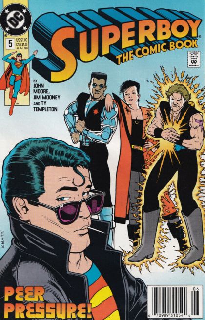 Superboy, Vol. 2 With Friends Like These... |  Issue#5B | Year:1990 | Series: Superboy | Pub: DC Comics | Newsstand Edition