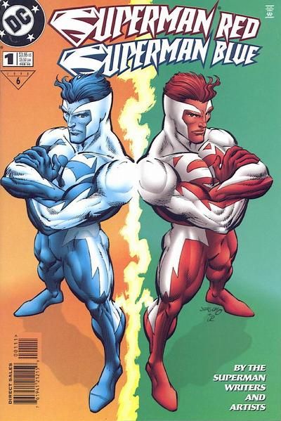 Superman Red / Superman Blue Superman Red, Superman Blue |  Issue#1B | Year:1997 | Series: Superman | Pub: DC Comics | Standard Edition