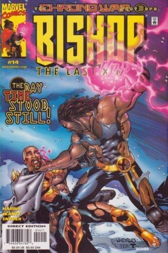 Bishop: The Last X-Man The Chronowar, Act 3: Remain In Light |  Issue#14A | Year:2000 | Series:  | Pub: Marvel Comics | Direct Edition