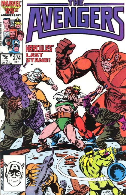 The Avengers, Vol. 1 Under Siege, Divided...We Fall! |  Issue#274A | Year:1986 | Series: Avengers | Pub: Marvel Comics | Direct Edition