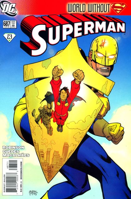 Superman, Vol. 1 World Without Superman - Powers and Weakness |  Issue#687A | Year:2009 | Series: Superman | Pub: DC Comics | Direct Edition