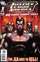 JLA 80-Page Giant (2011) Fraud / Anger / Heresy / Limbo / Violence / Greed / Gluttony / Treachery / Lust / Inferno |  Issue