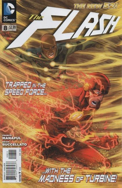 Flash, Vol. 4 The Speed Force |  Issue#8A | Year:2012 | Series: Flash | Pub: DC Comics | Francis Manapul Regular Cover