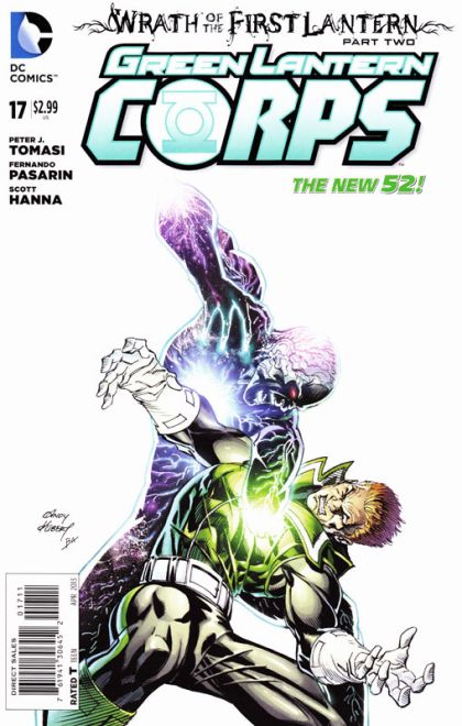 Green Lantern Corps, Vol. 2 Wrath of the First Lantern - Part Two: Decimated |  Issue#17A | Year:2013 | Series: Green Lantern | Pub: DC Comics | Andy Kubert Regular