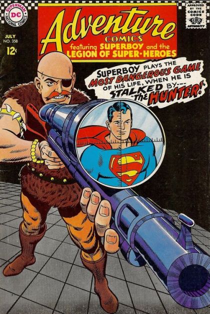 Adventure Comics, Vol. 1 The Hunter! |  Issue#358 | Year:1967 | Series:  | Pub: DC Comics |