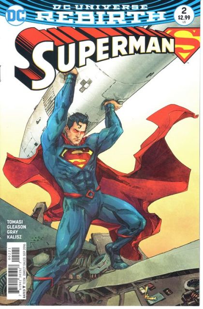 Superman, Vol. 4 Son of Superman |  Issue#2B | Year:2016 | Series: Superman | Pub: DC Comics | Kenneth Rocafort Variant