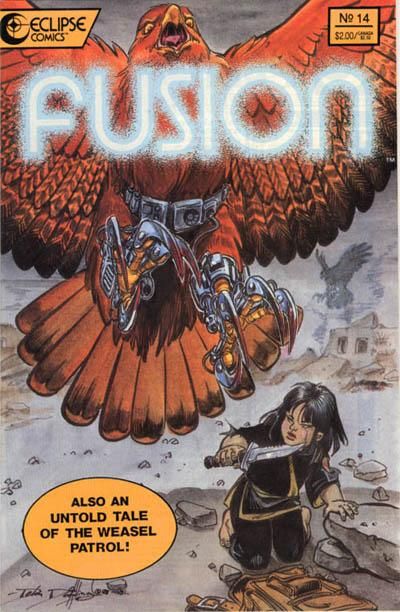 Fusion The Nestling, Part I / The Femur Brothers / The Weasel Patrol |  Issue#14 | Year:1989 | Series:  | Pub: Eclipse Comics |